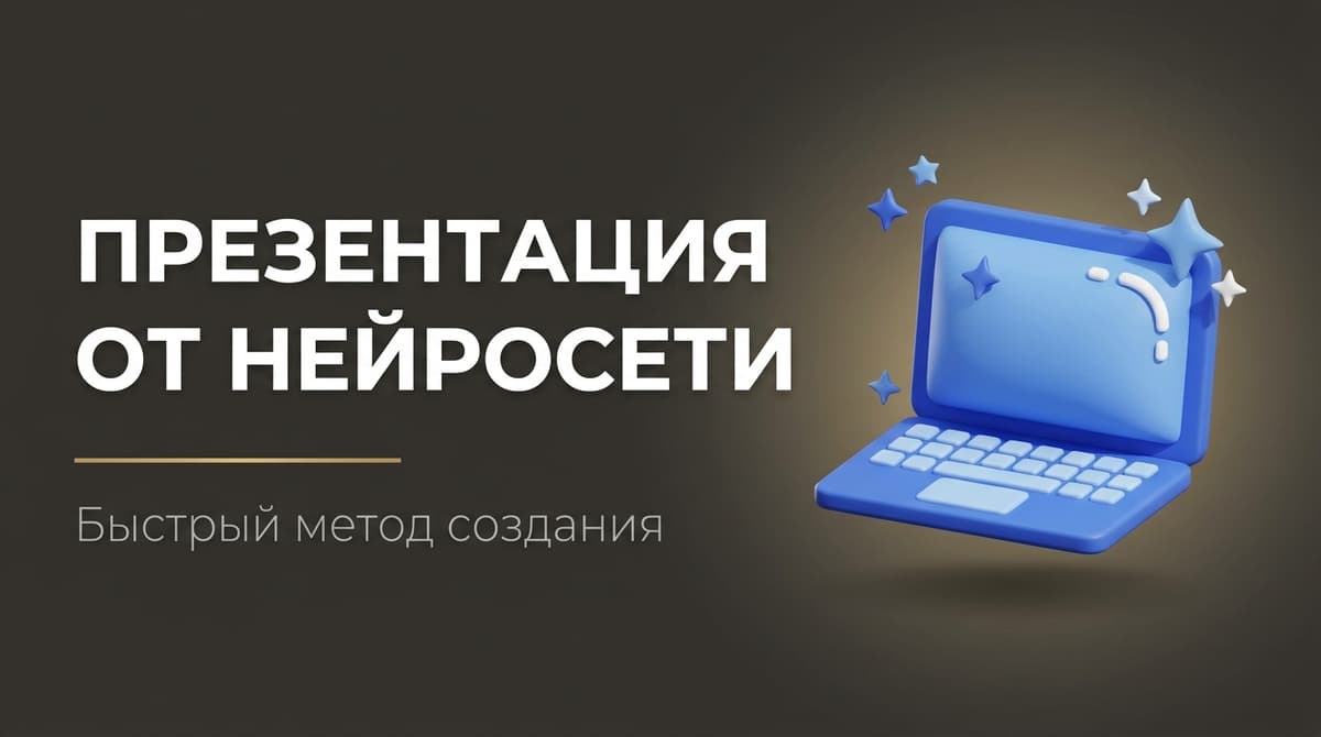 Составить презентацию с помощью нейросети