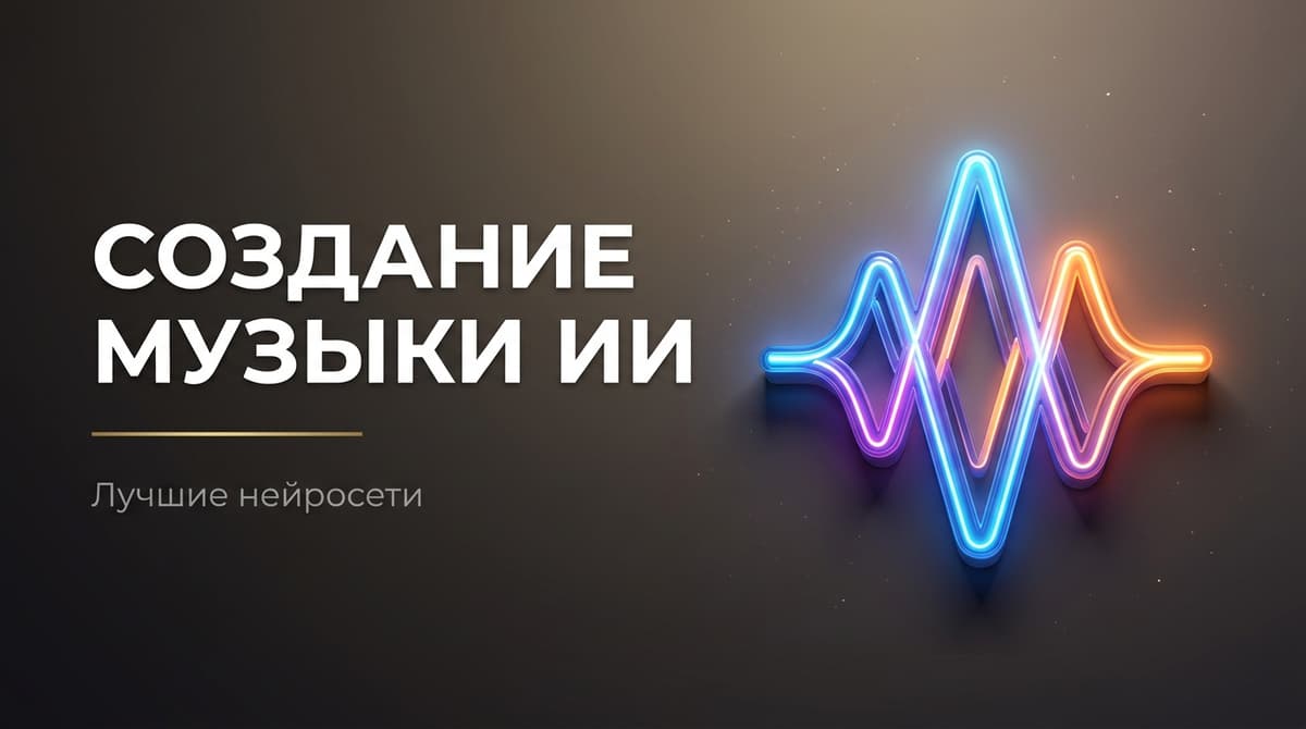 Создание музыки ии