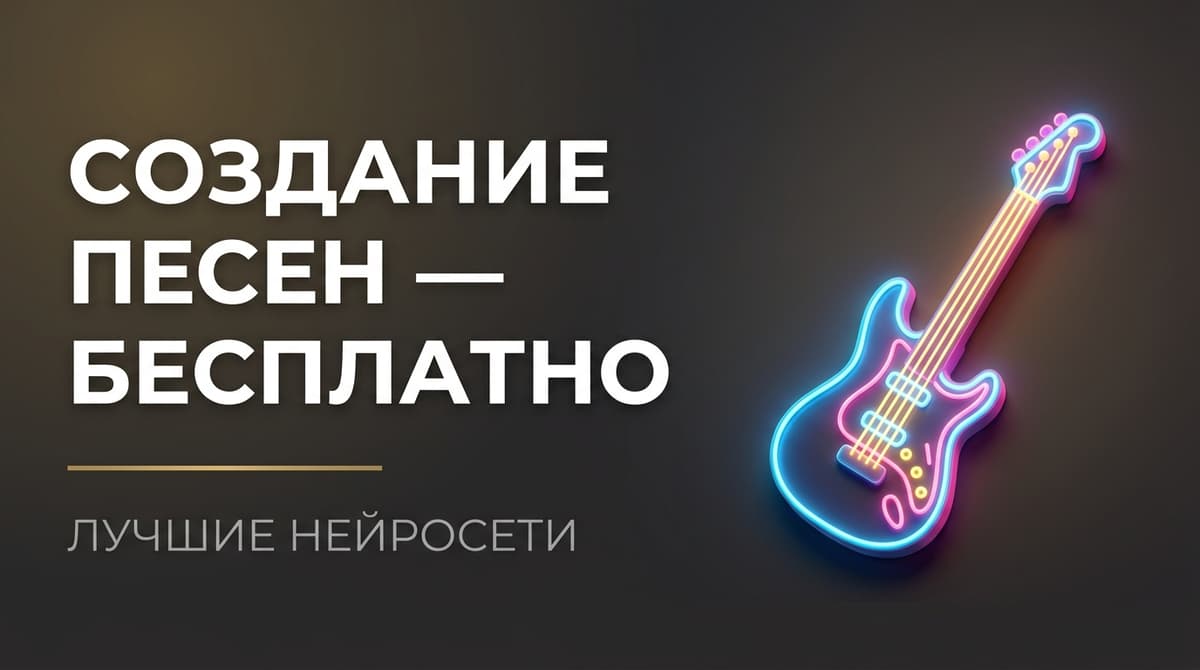 Создание песни через нейросеть бесплатно