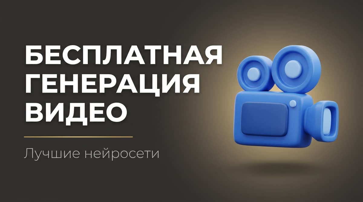 Создание видео через нейросеть бесплатно