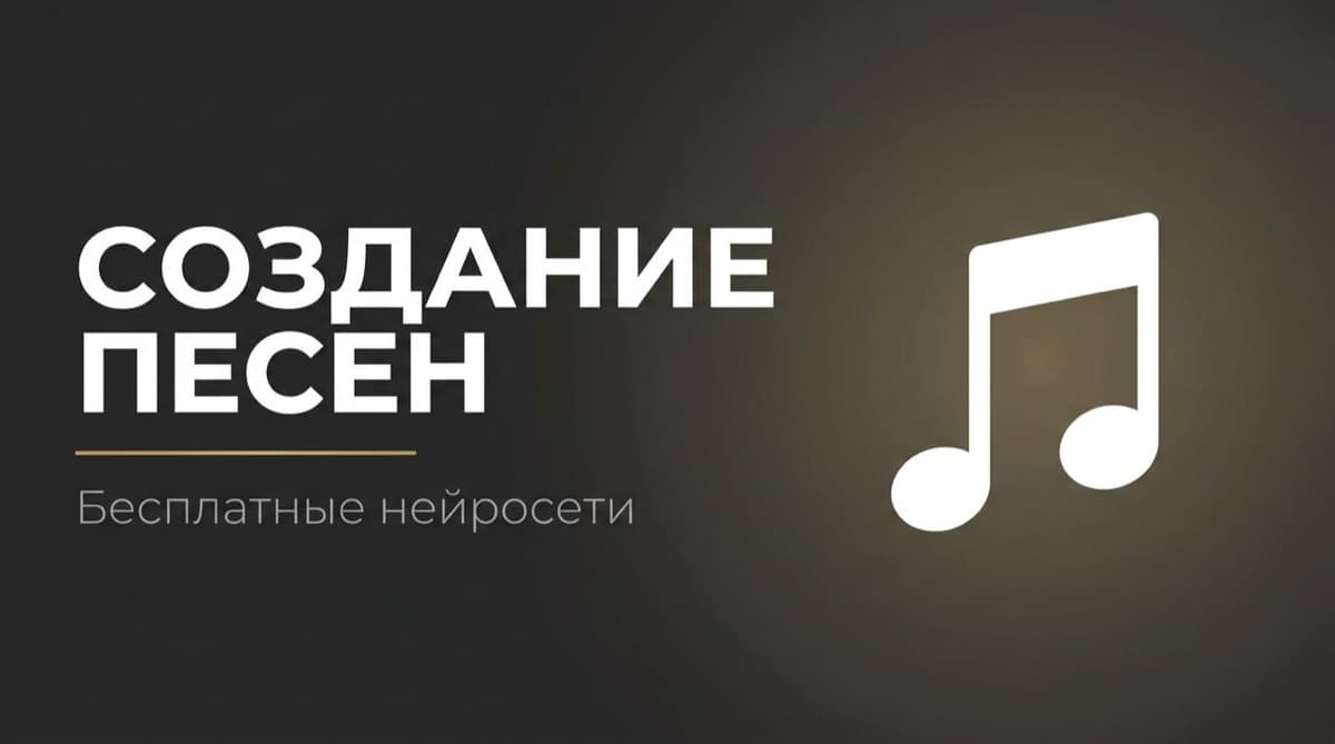 Создать бесплатно песню с помощью нейросети онлайн