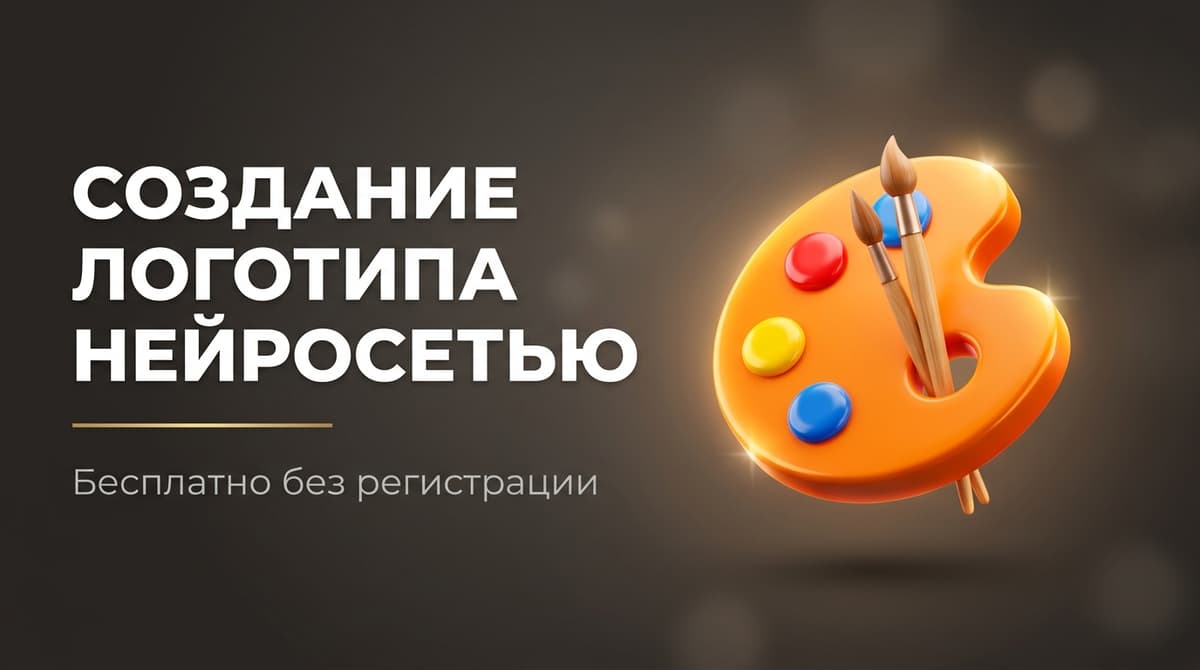 Создать логотип бесплатно нейросеть без регистрации онлайн