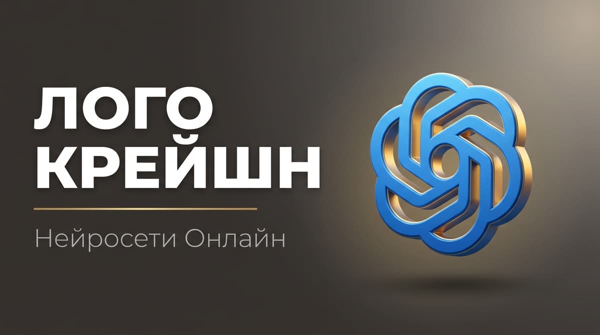 Создать логотип нейросеть онлайн