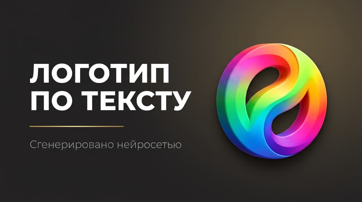 Создать логотип нейросеть по тексту