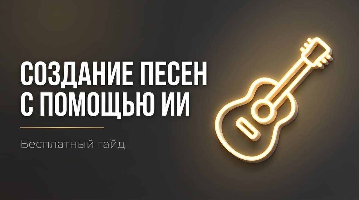 Создать песню через ии