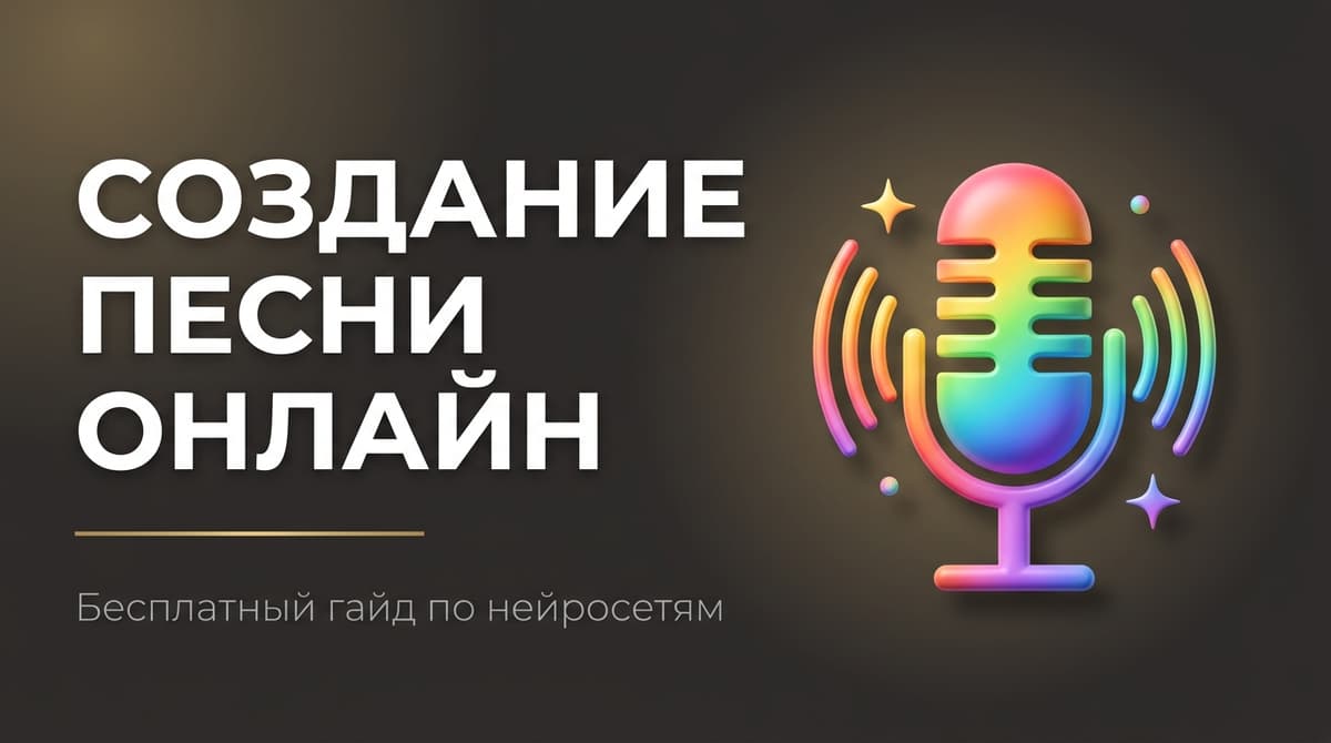 Создать песню с помощью нейросети бесплатно онлайн на русском языке