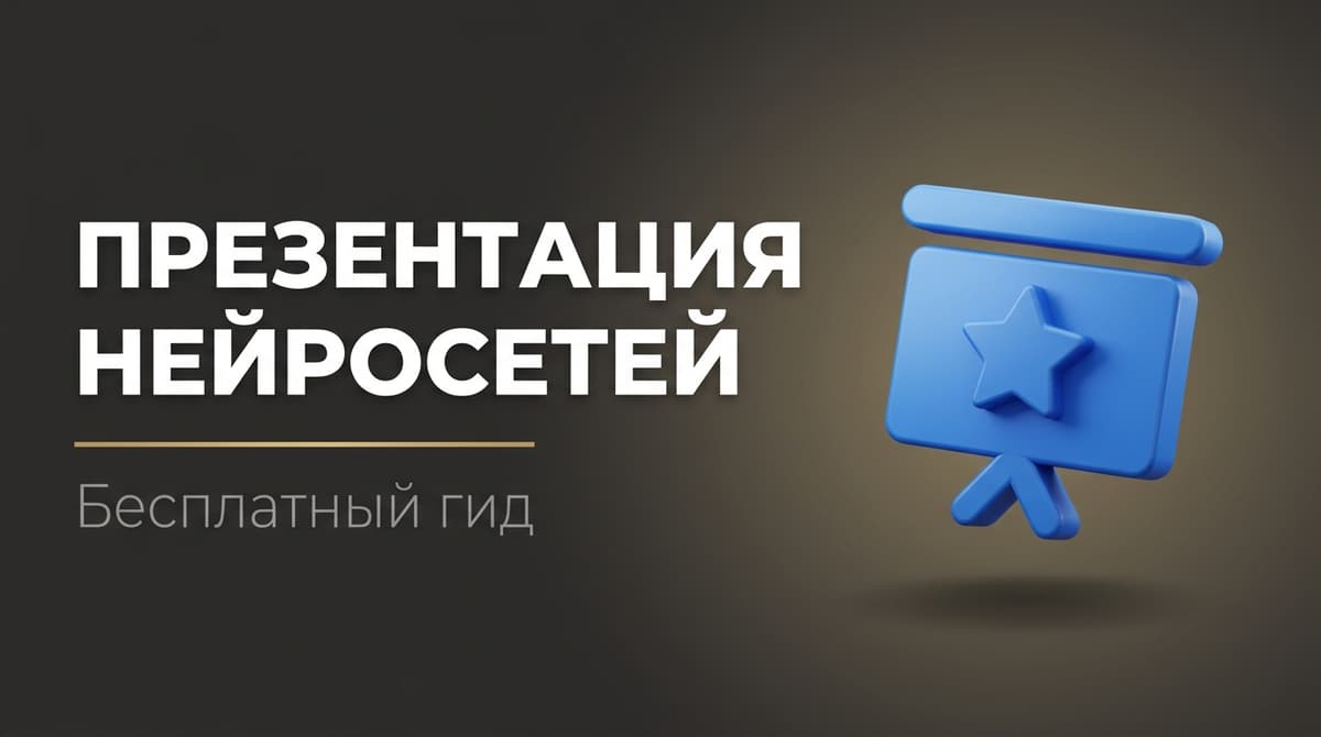 Создать презентацию онлайн бесплатно нейросетью