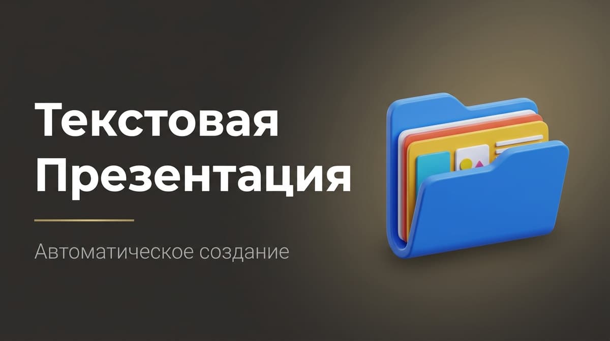 Создать презентацию по тексту