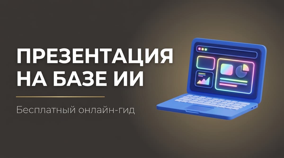 Создать презентацию с помощью ии бесплатно онлайн