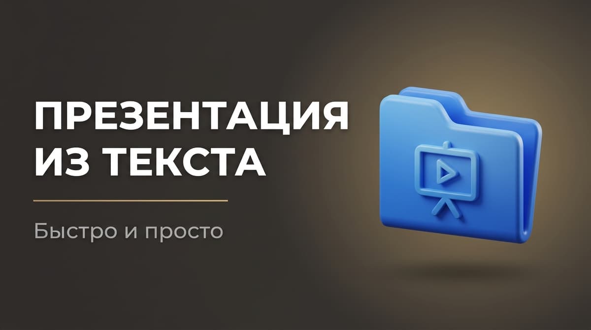 Создать презентацию с помощью нейросети
