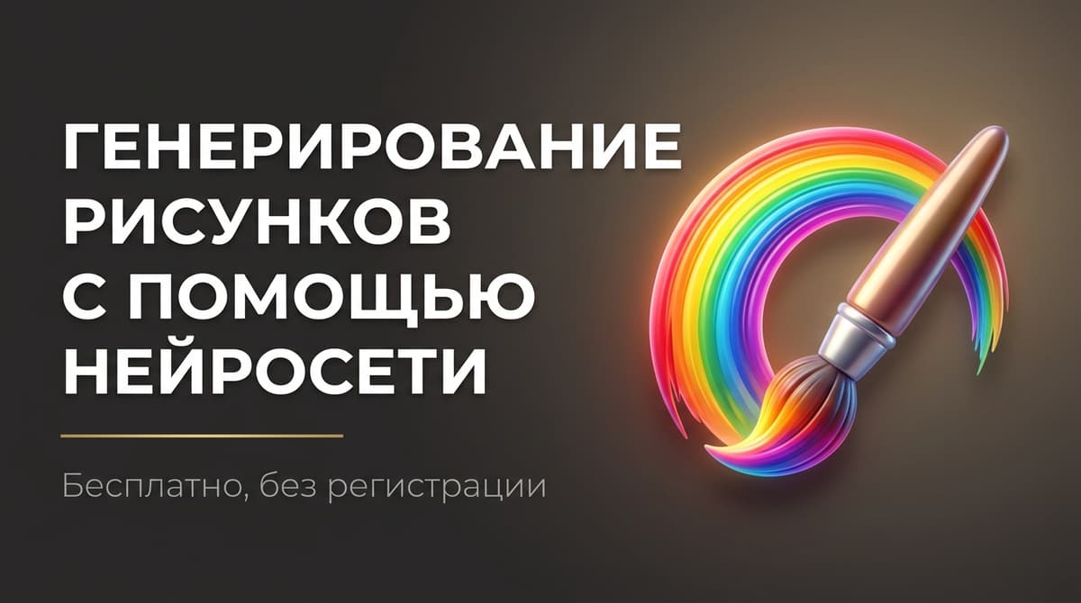 Создать рисунок нейросетью онлайн бесплатно без регистрации