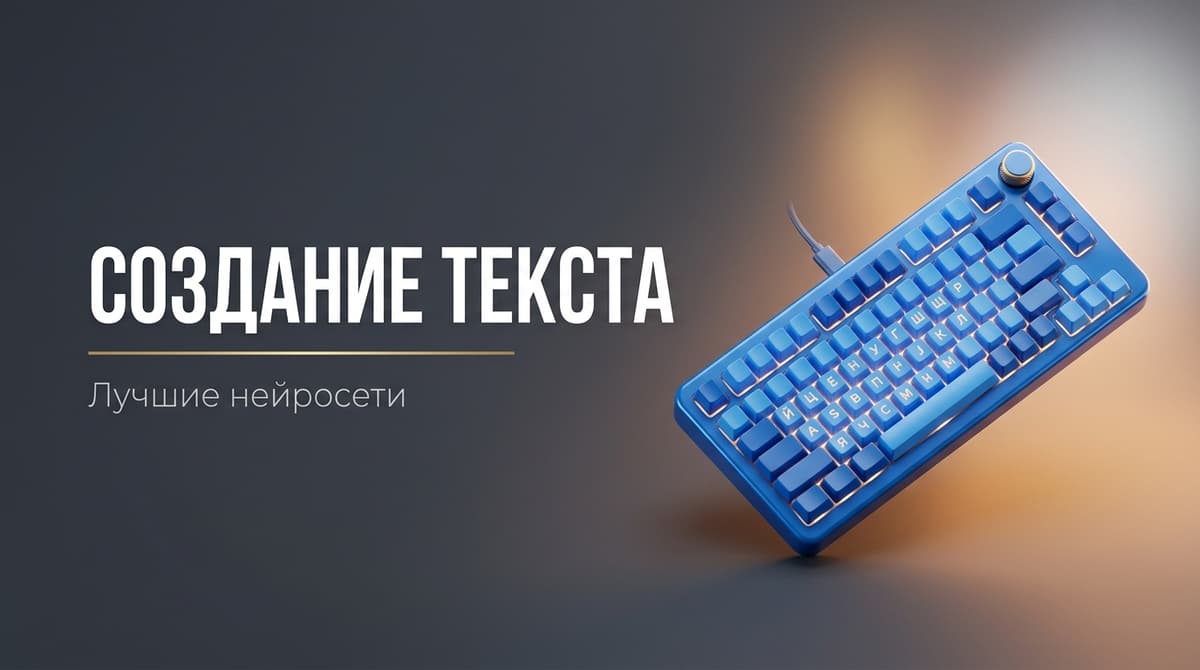 Создать текст