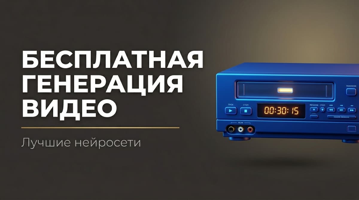Создать видео с помощью ии бесплатно