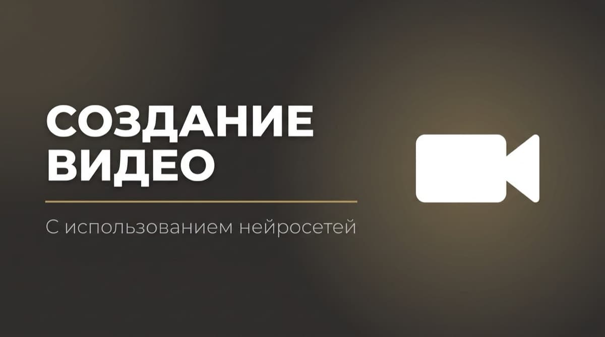 Создать видео с помощью ии