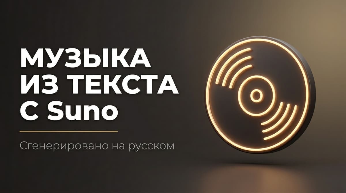 Suno ai нейросеть музыка на русском