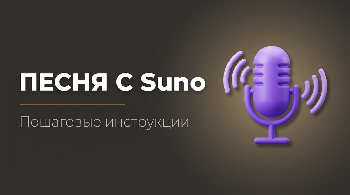Suno написать песню