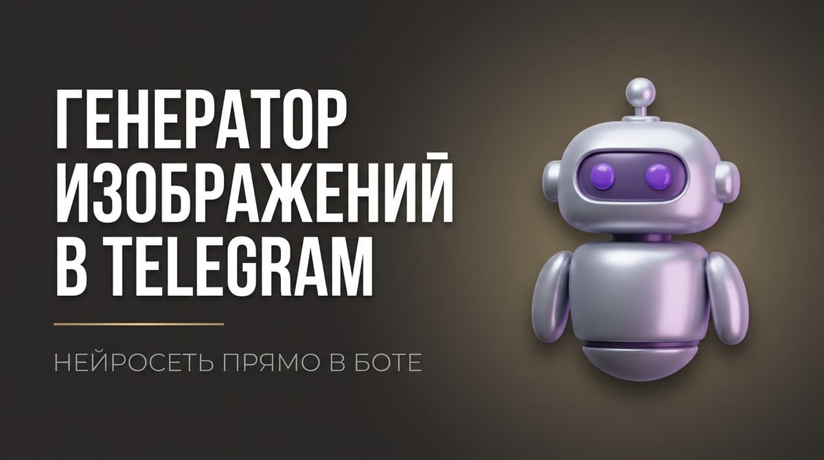 Тг бот генератор изображений