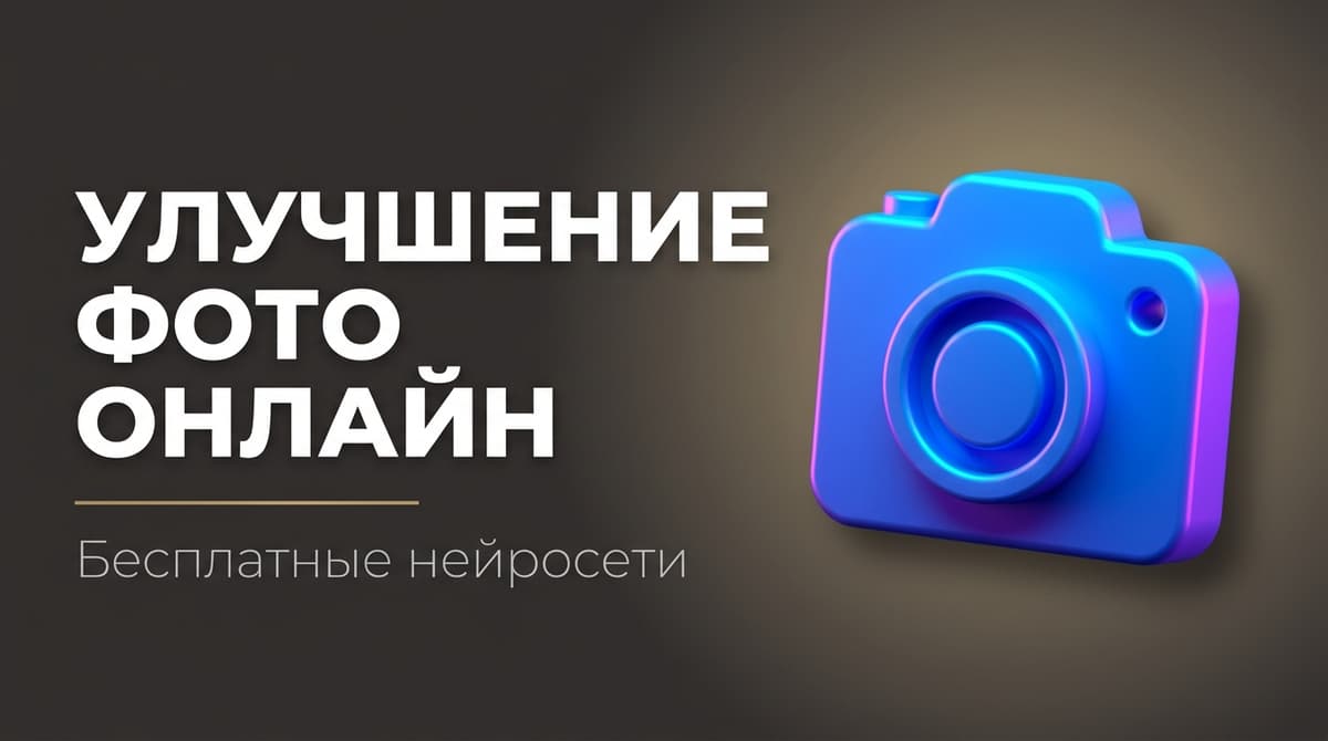 Улучшить фото нейросетью онлайн бесплатно