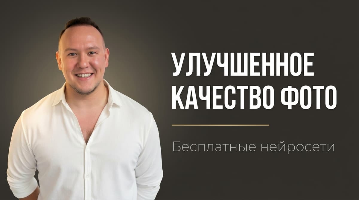 Улучшить качество фото онлайн бесплатно нейросеть
