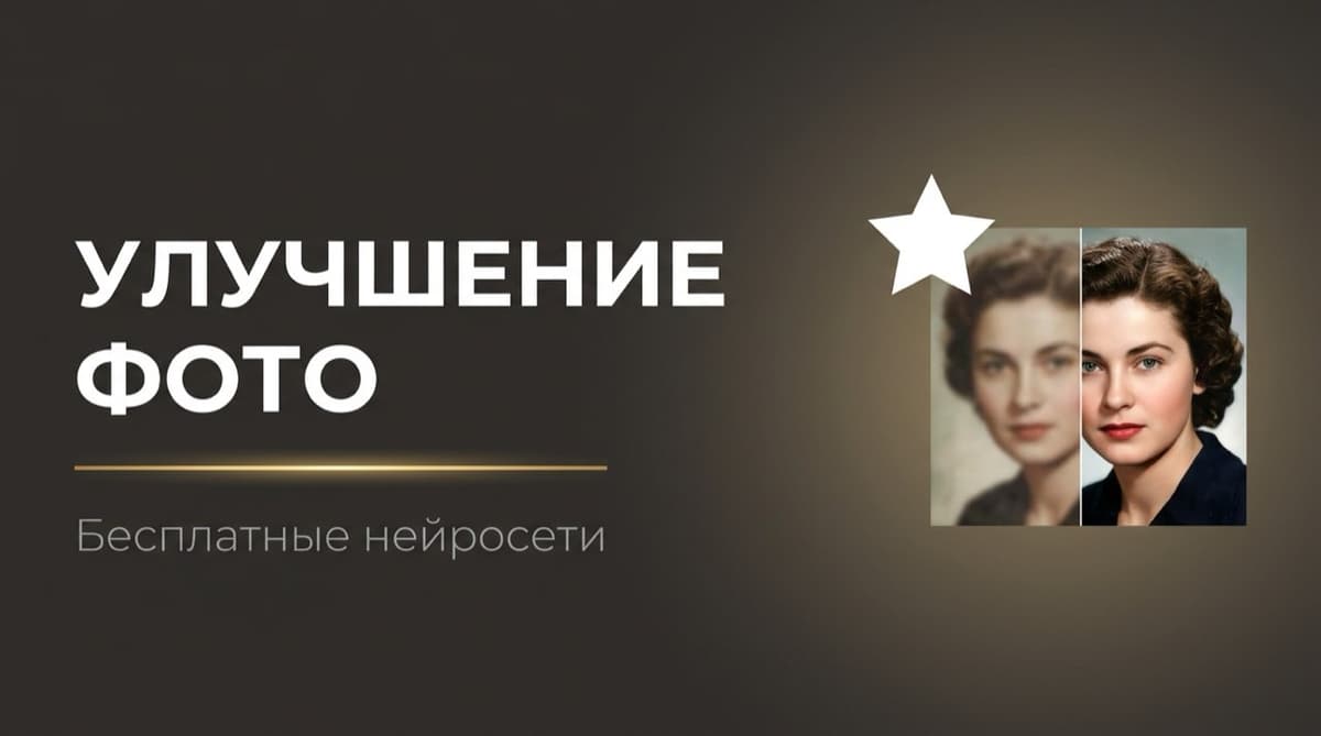 Улучшить качество фото онлайн нейросеть бесплатно