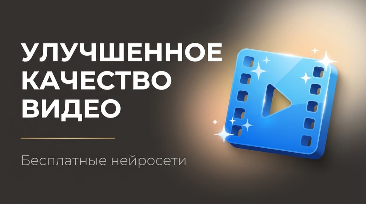 Улучшить качество видео нейросеть бесплатно онлайн