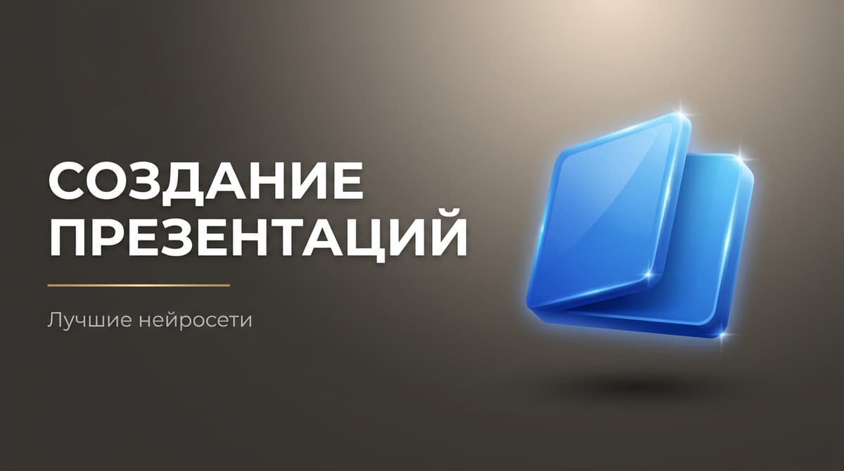 В какой нейросети можно сделать презентацию
