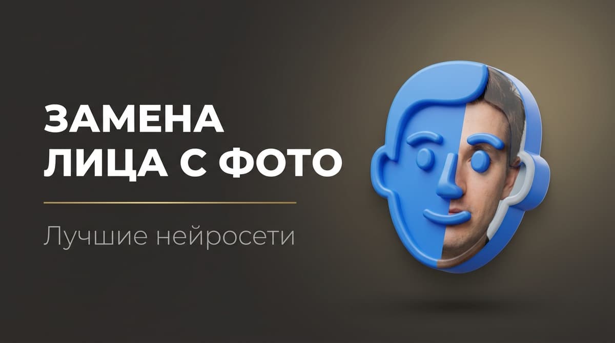 Вставить фото в лицо