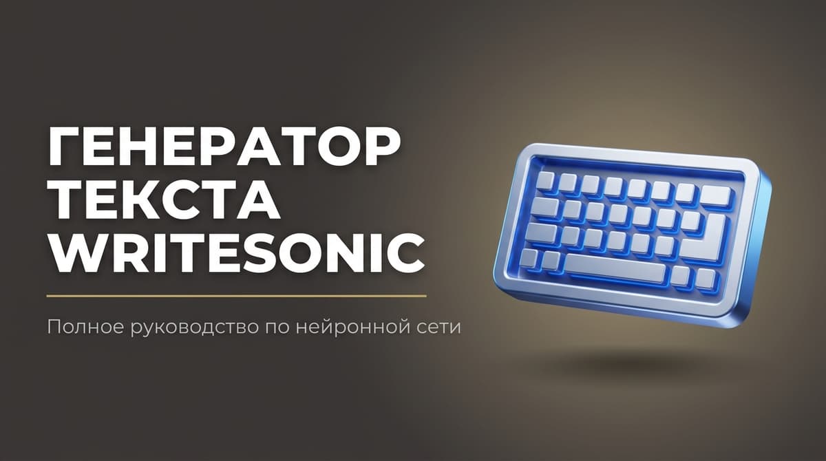 Writesonic com нейросеть