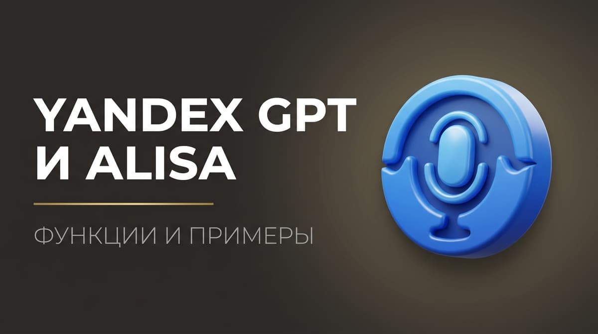 Yandexgpt алиса