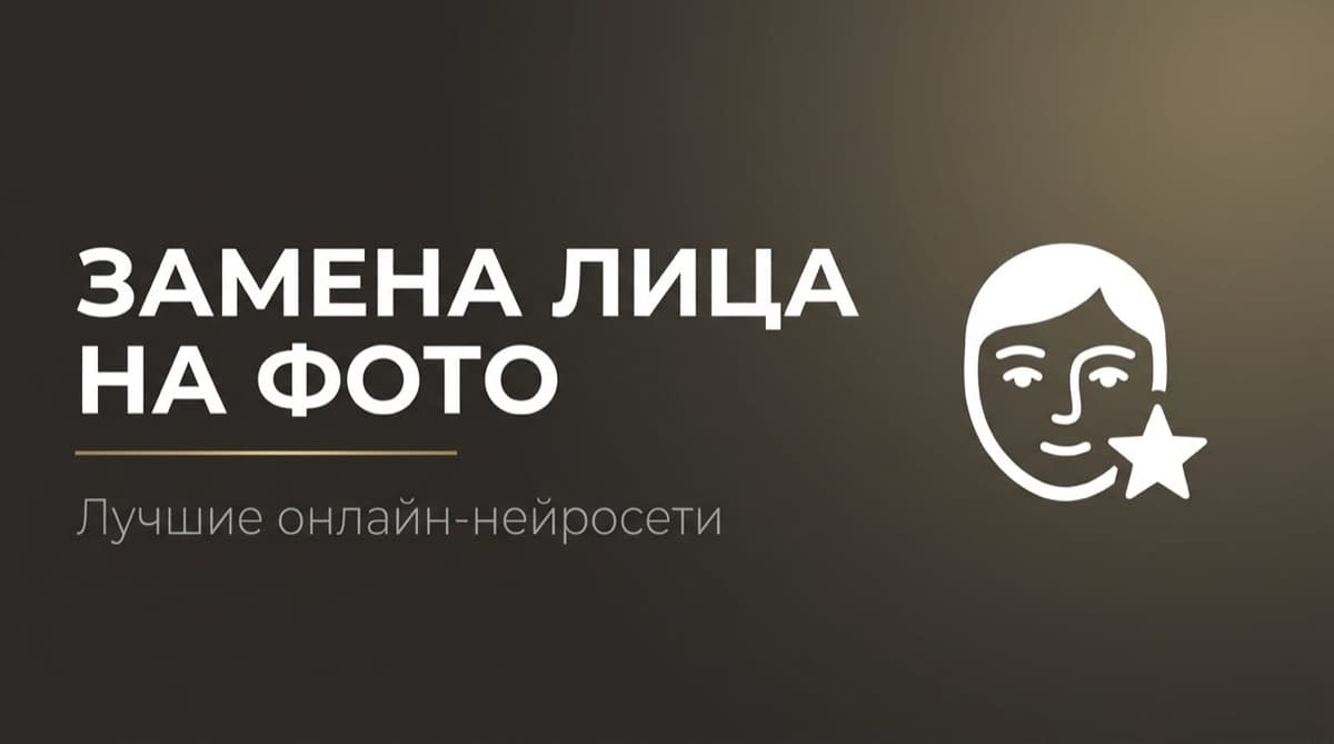 Замена лица на фото нейросеть онлайн