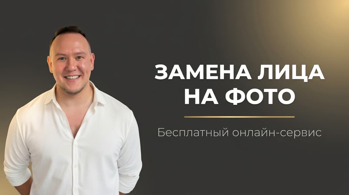 Замена лица на фото онлайн автоматически бесплатно