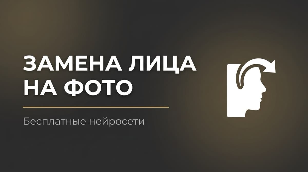 Замена лица на фото онлайн нейросеть бесплатно на русском