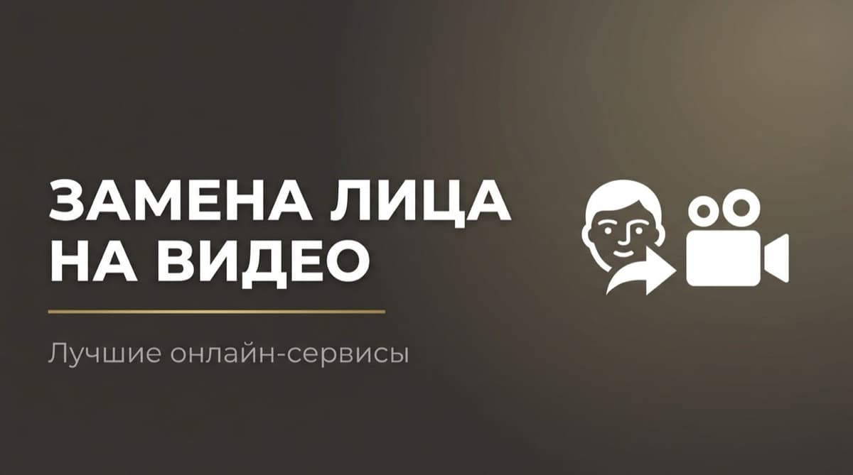 Замена лица на видео нейросеть онлайн