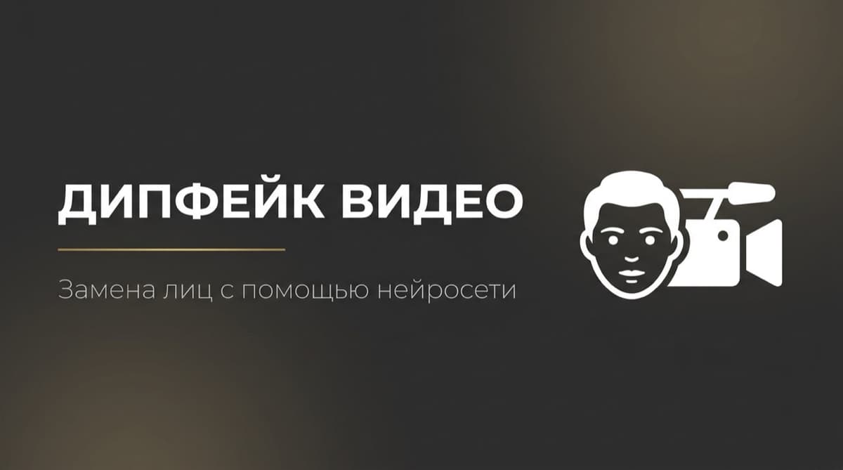 Замена лица на видео нейросеть