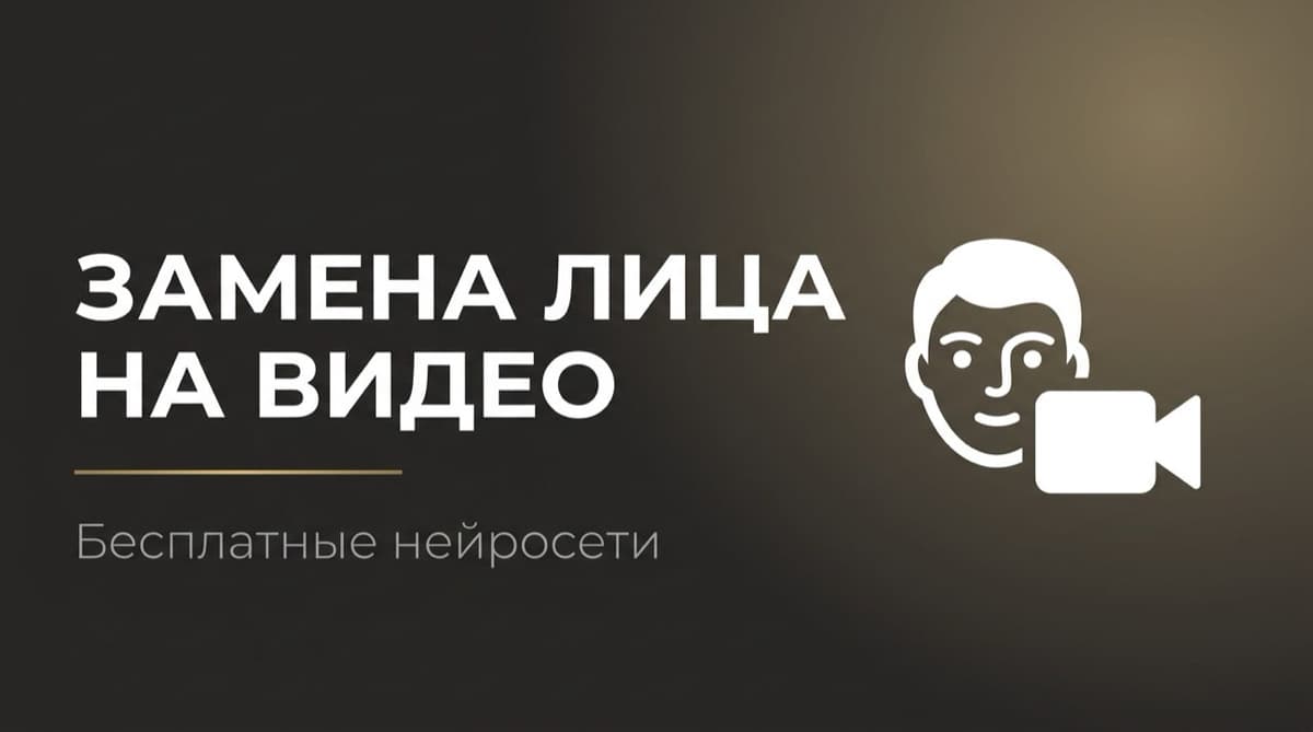 Замена лица на видео онлайн нейросеть бесплатно