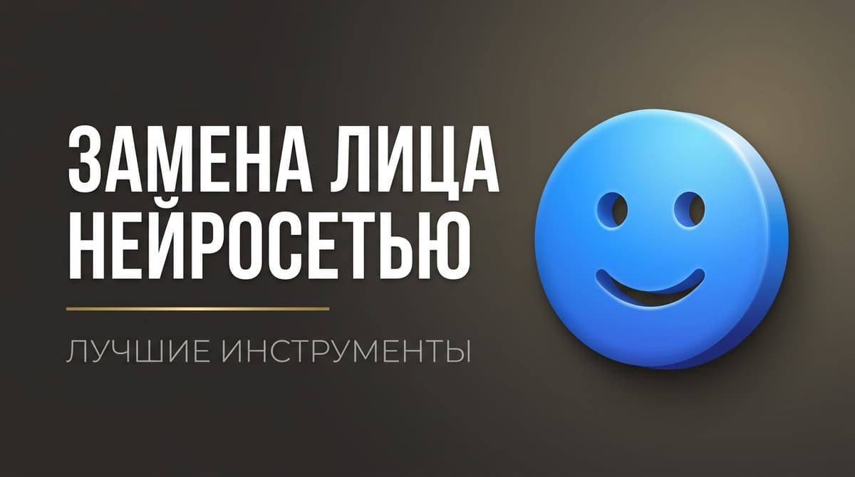 Замена лица нейросеть фото