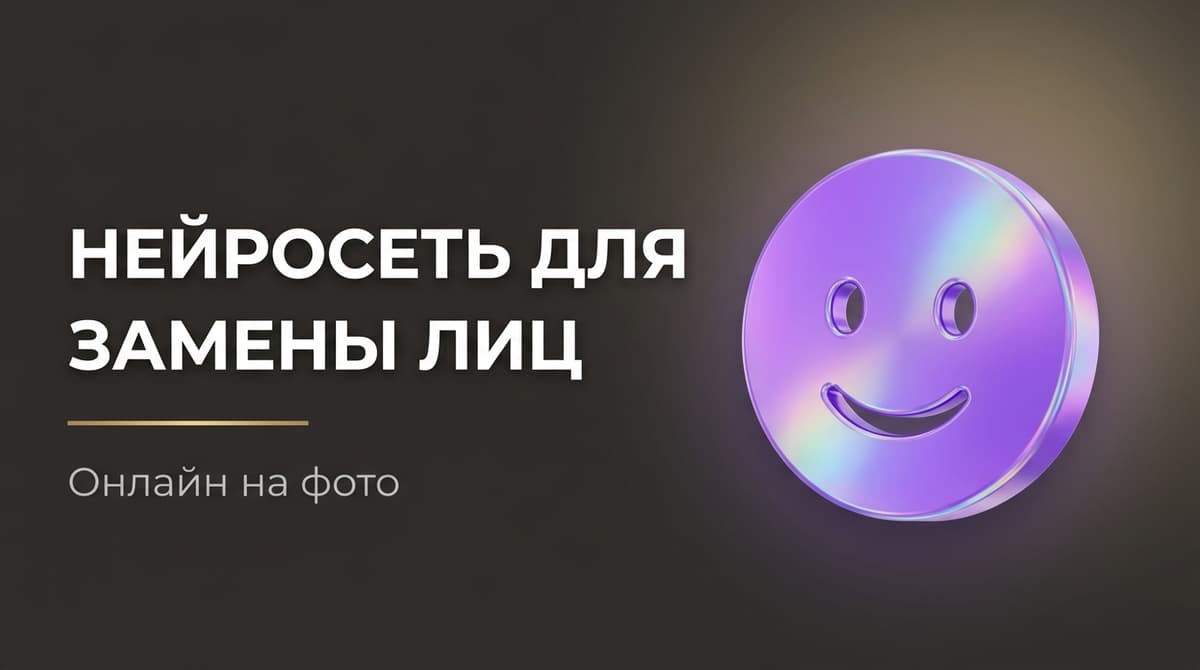 Замена лица нейросеть онлайн на фото