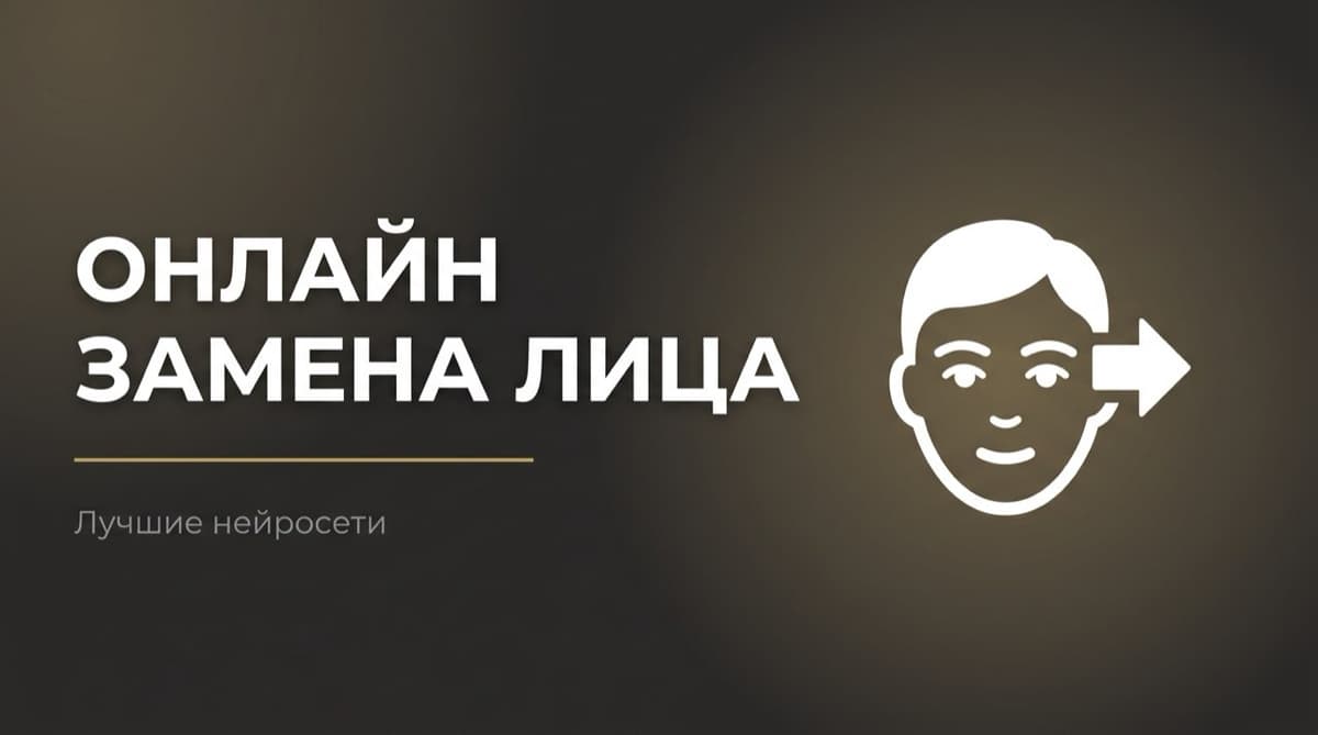 Замена лица онлайн нейросеть
