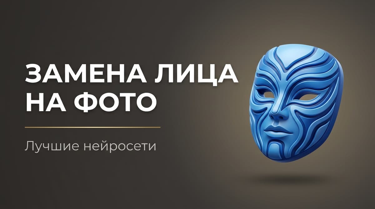 Заменить лицо на фото нейросеть