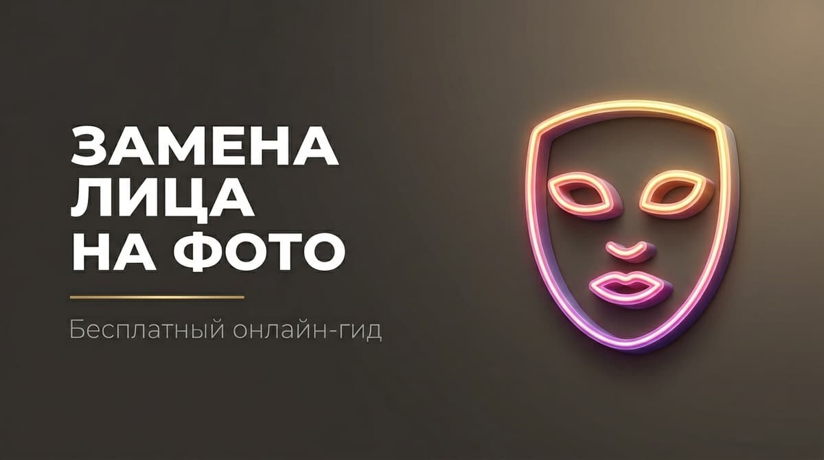 Заменить лицо на фото онлайн бесплатно
