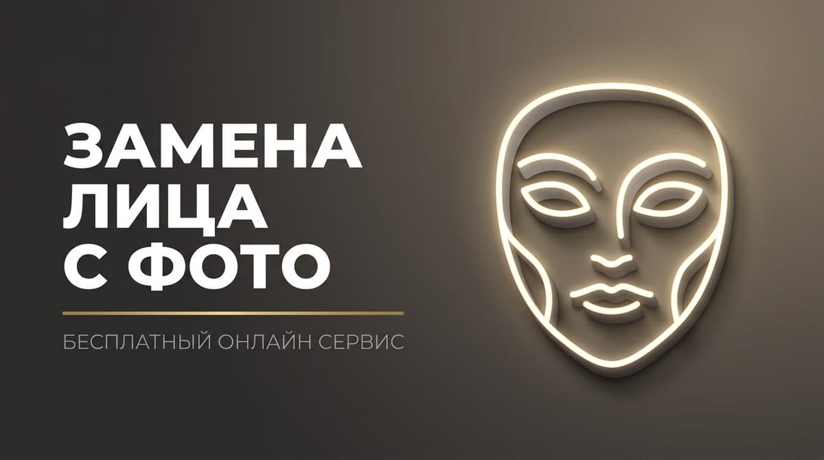 Заменить лицо на фото онлайн