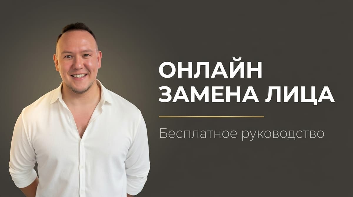 Заменить лицо онлайн ии
