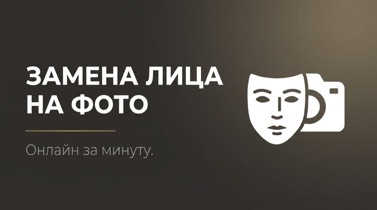 Заменить на фото лицо онлайн