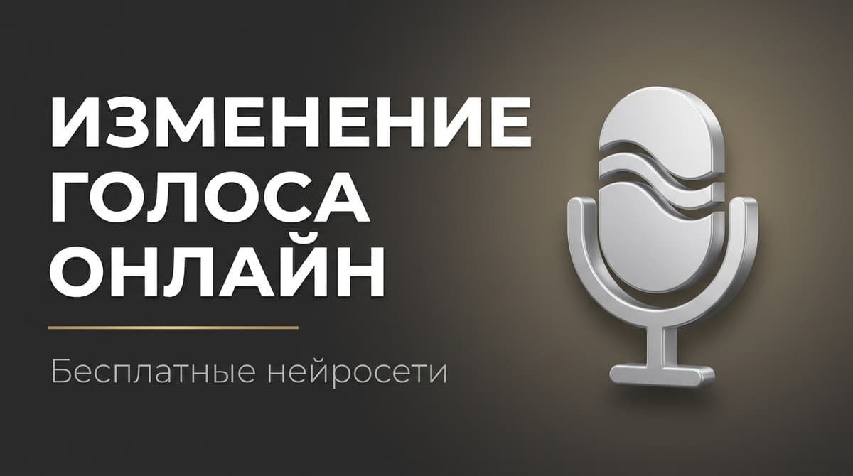 Записать голос и изменить его онлайн бесплатно в хорошем качестве