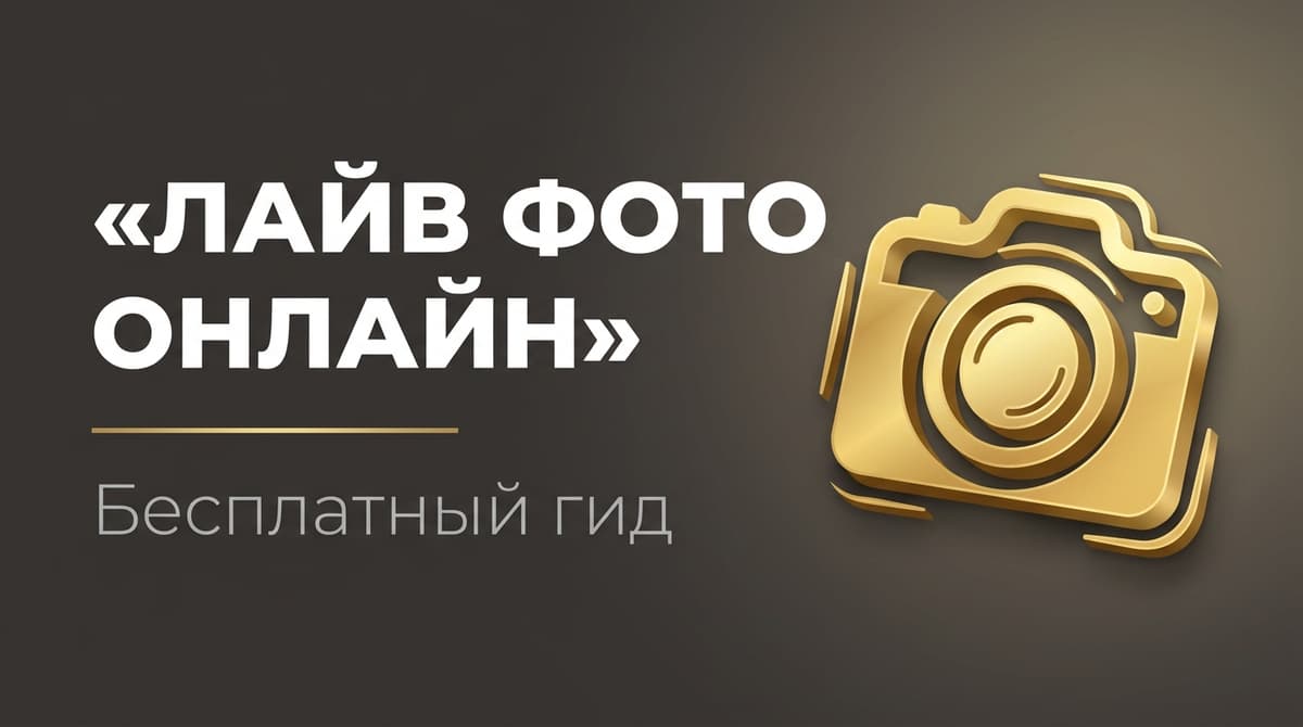 Живое фото сделать онлайн