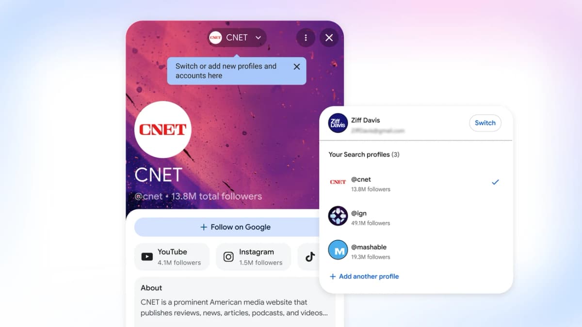 Google снизил порог для search профилей издателей до 10 000 подписчиков: малые медиа получили доступ