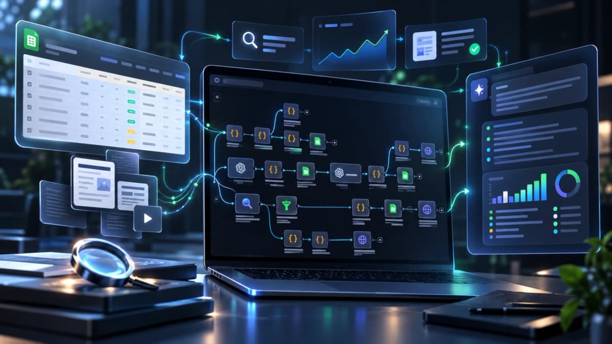 SEO-агент на n8n: автоматизация процессов с AI обходится дешевле, если фильтровать данные до нейросети