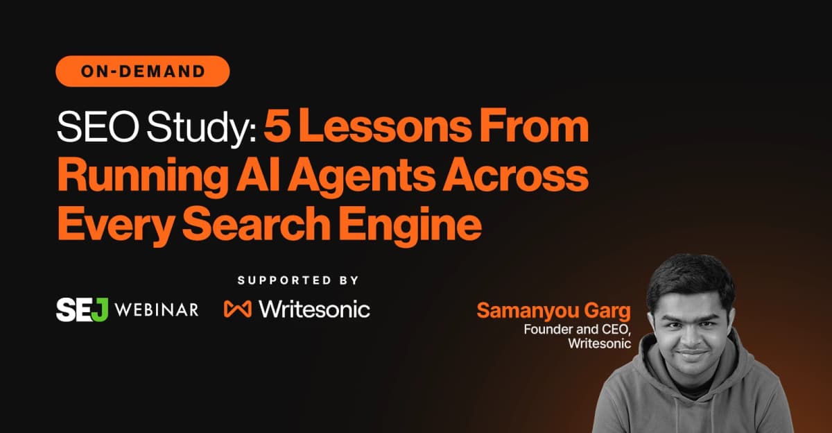 Что такое ИИ-агент для SEO: Writesonic нарастила долю лидов из ИИ-поиска с 2,5% до 35%