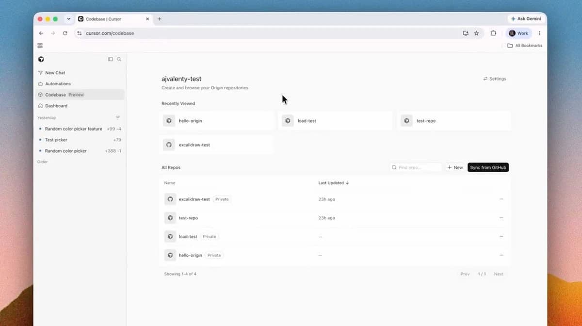 Cursor AI запустила хостинг кода Origin в день шестичасового сбоя GitHub