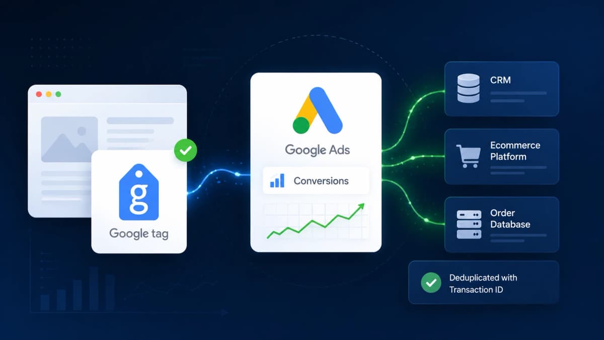 Google Ads объединил конверсии сайта и CRM: потерянные покупки вернутся в отчёты